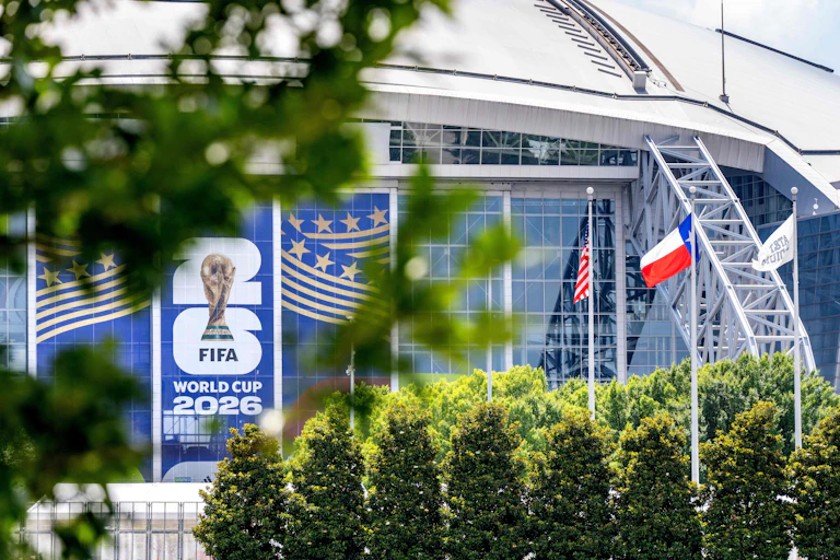 The outside of Dallas Stadium