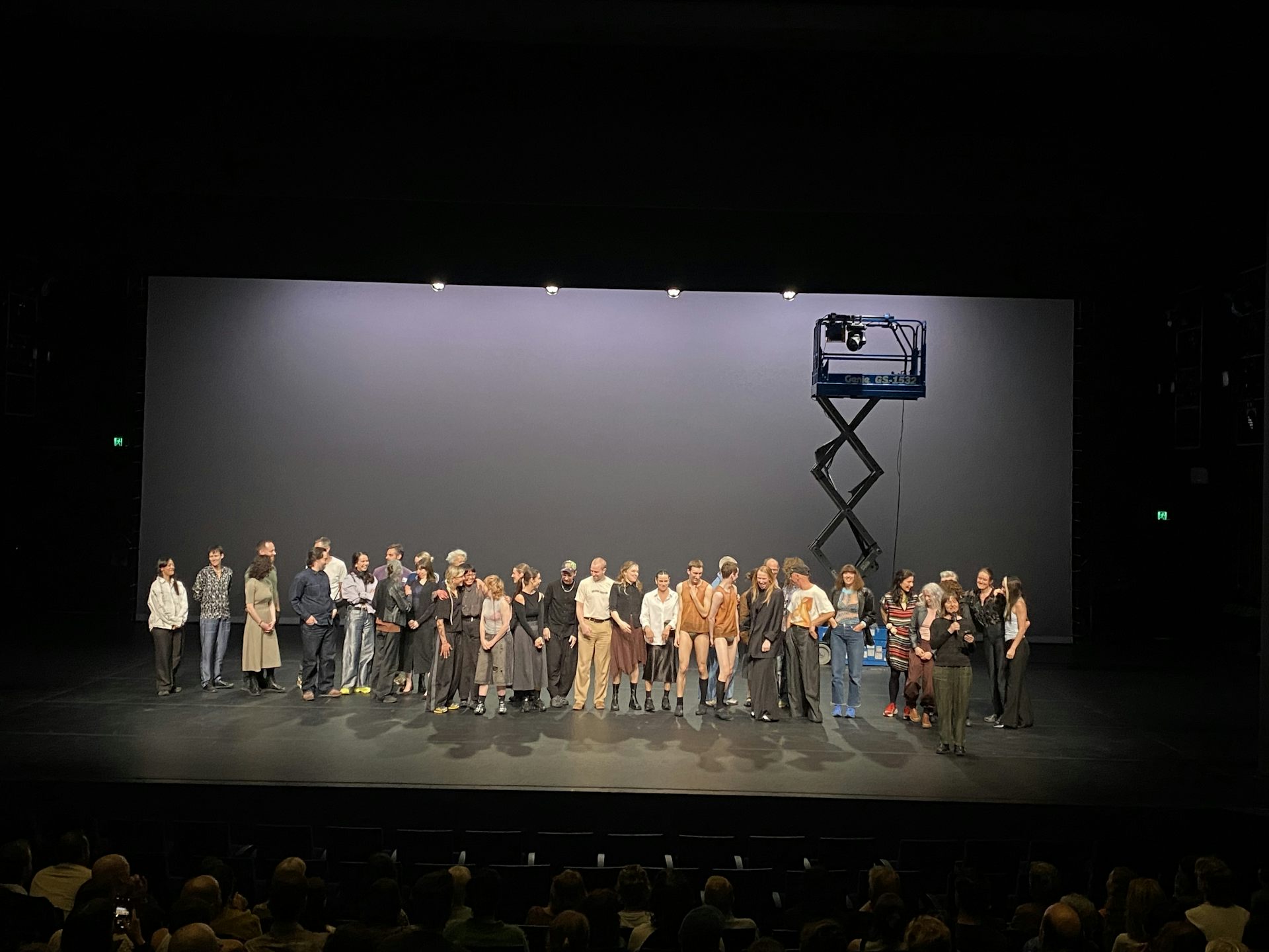 A full stage.
