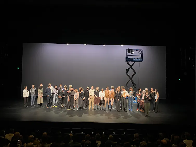 A full stage.