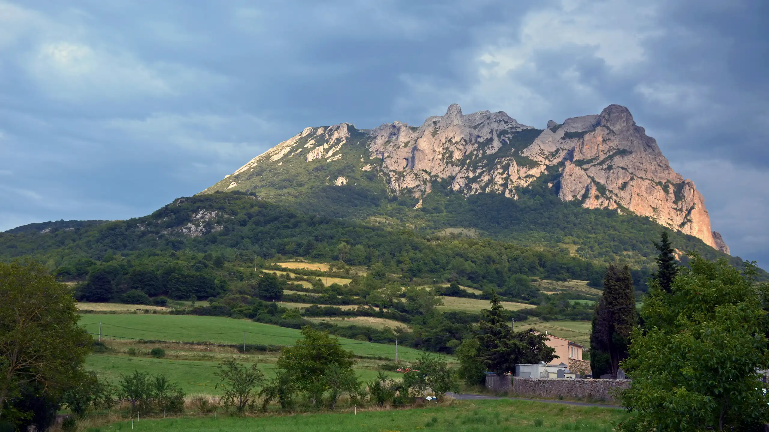 Paysage de montagne.
