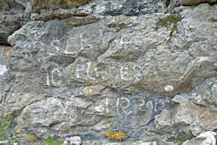 photo d’une roche