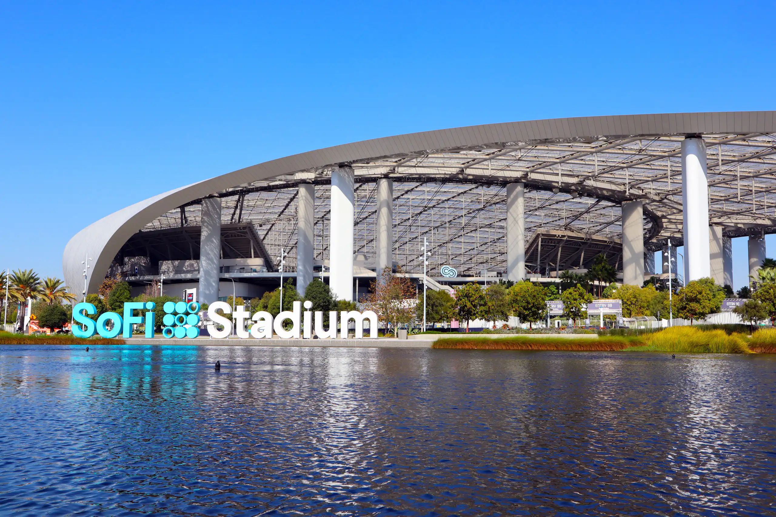 Stade SoFi à Los Angeles.