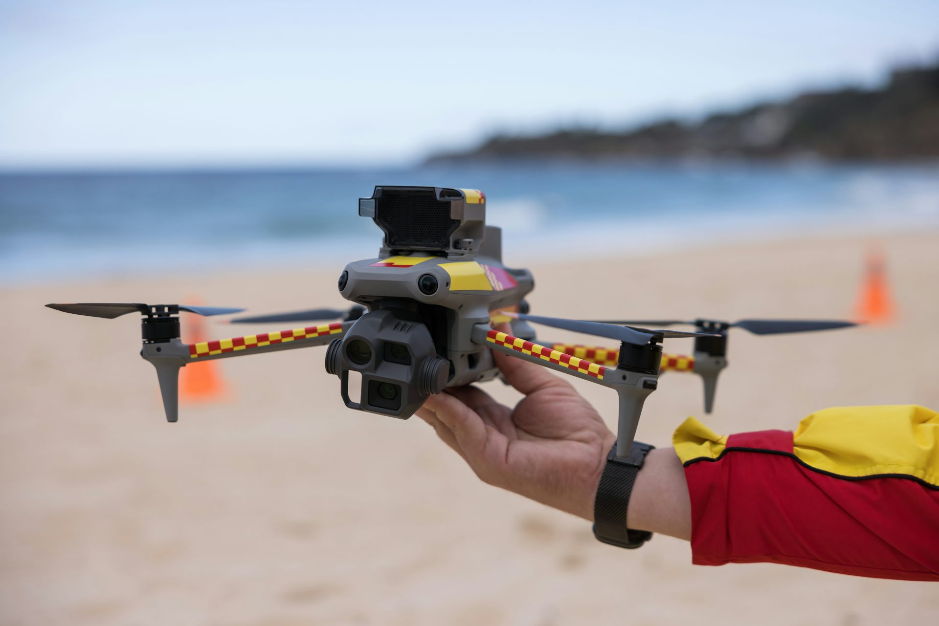 Shark-spotting drones are about reassurance – not full protection