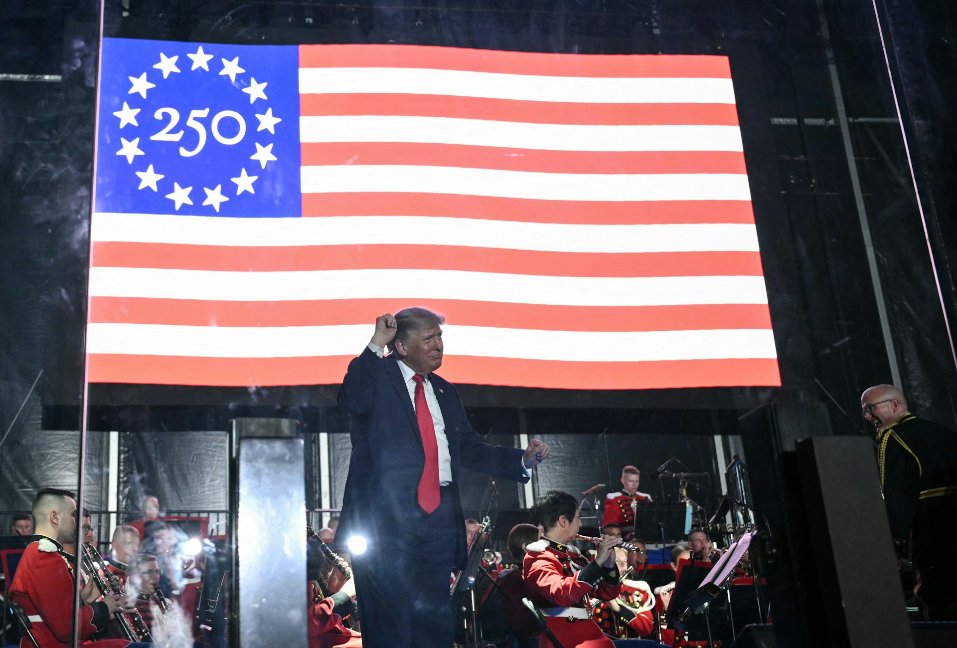 The US is turning 250 – and Trump is making it all about him