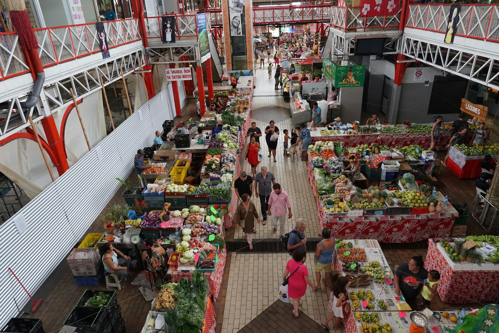 Supermarché en Polynésie française