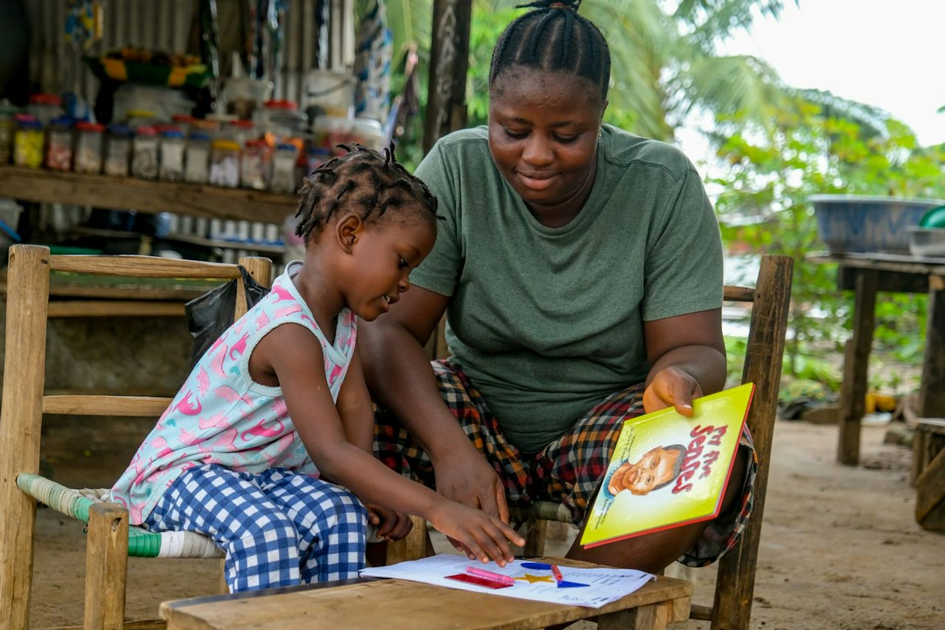 What helps young children learn? Adults who take an interest in their homework and reading
