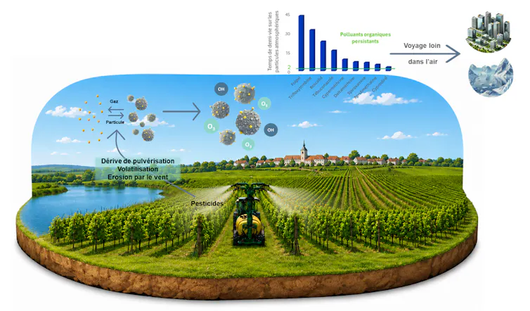 Little recognized 2nd lifetime of insecticides within the setting 1 How pesticides travel in the atmosphere