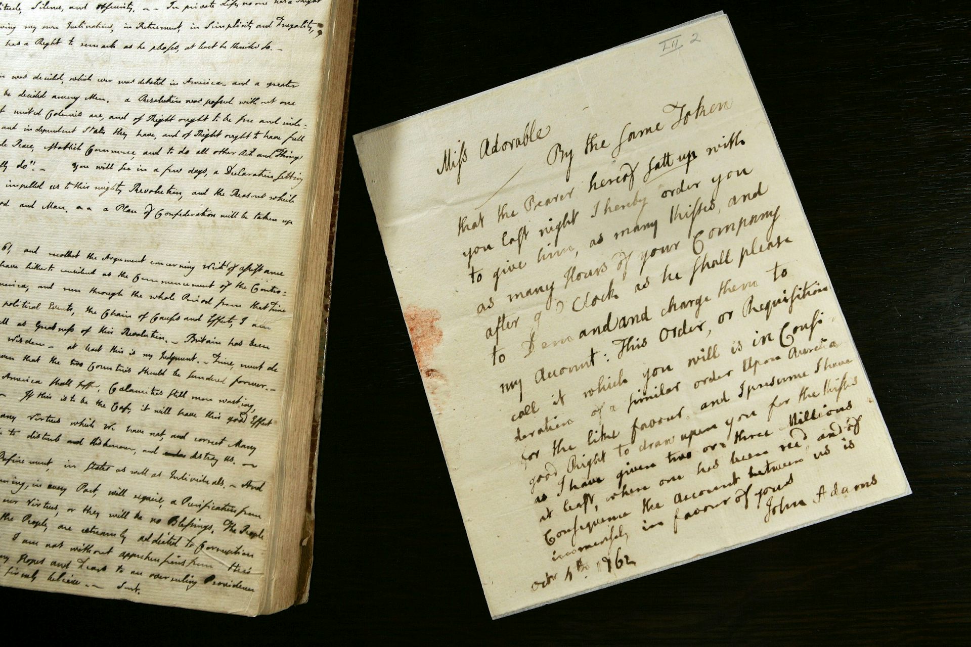 Viejas cartas escritas a mano.
