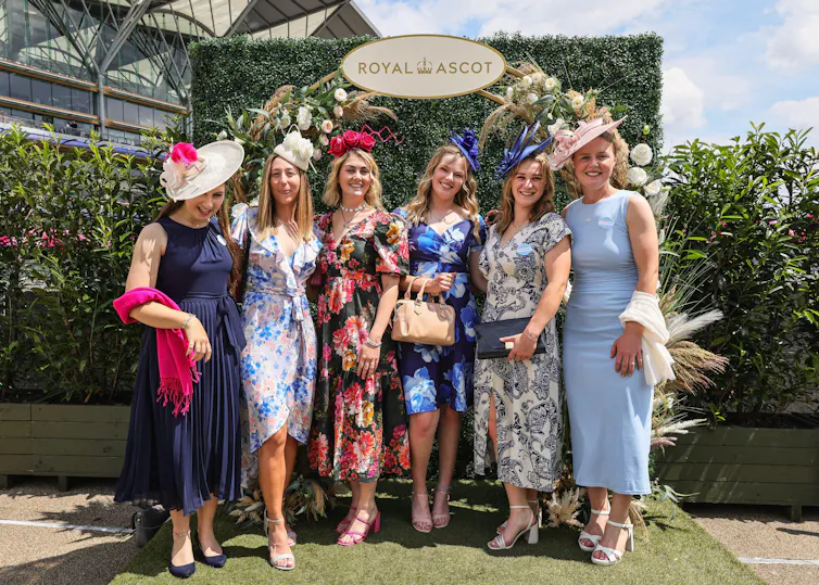 Britain’s quarter century: wealth and widening inequality 6 Women dressed up for Ascot