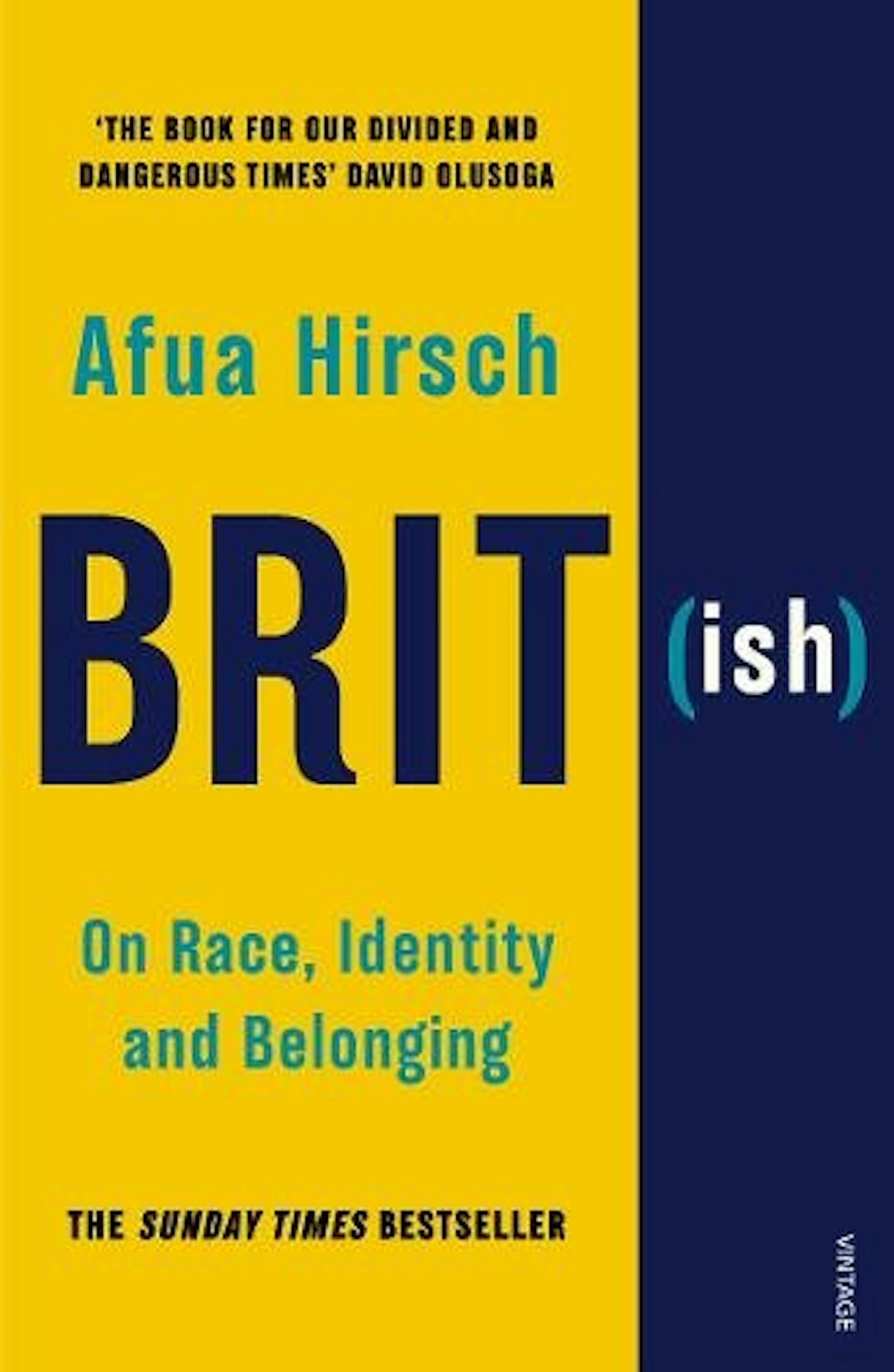 Book cover for Brit(ish) by Afua Hirsch