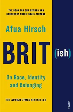 Book cover for Brit(ish) by Afua Hirsch