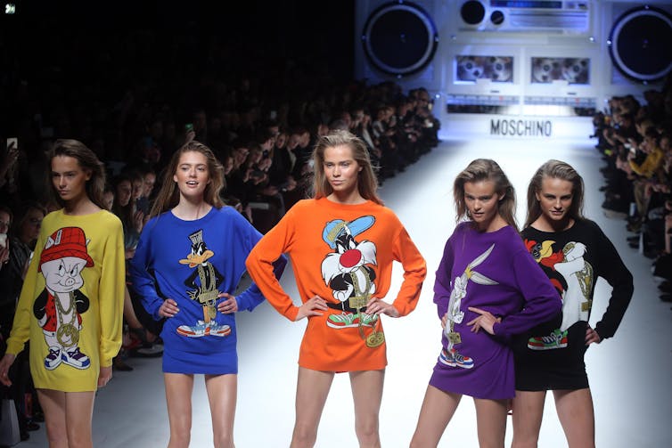 Is the fashion world finally getting a sense of humour?