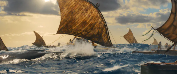 Still from live action Moana