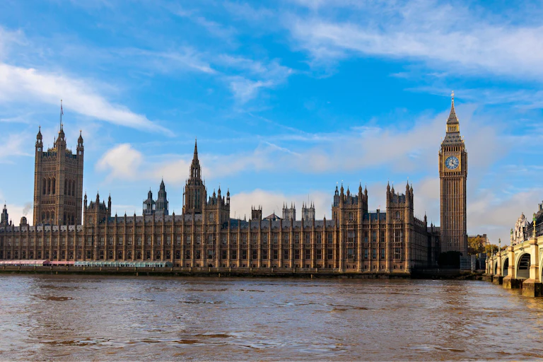 UK Houses of Parliament.