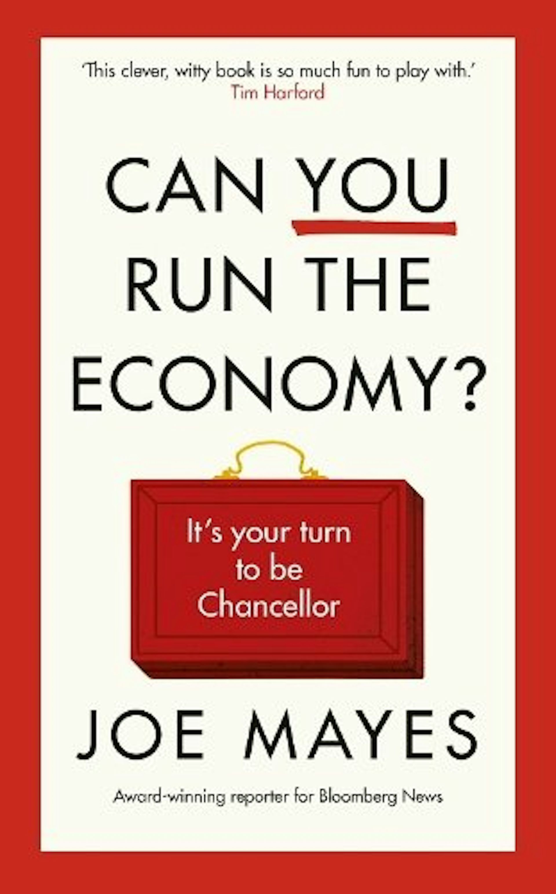Book cover for Can You Run The Economy by Joe Mayes