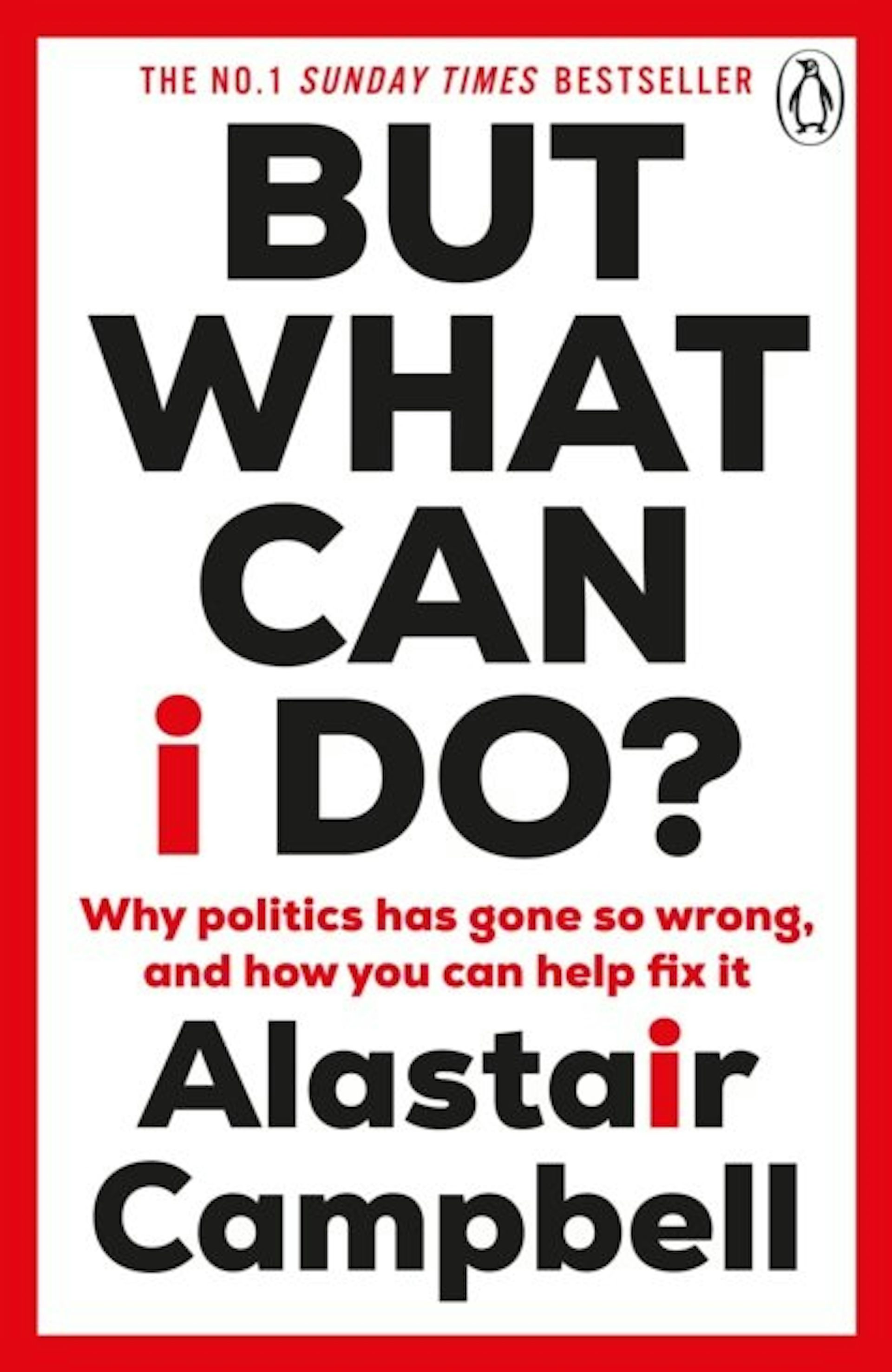 Book cover for But What Can I Do? by Alastair Campbell