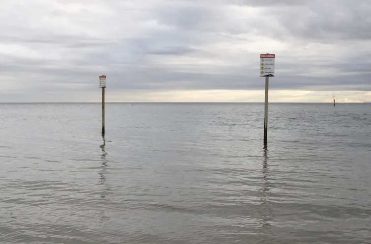 High sea levels