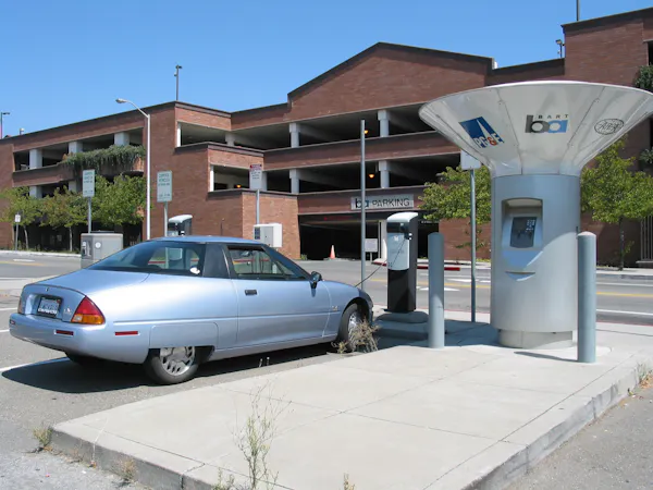 electric vehicle charging during the 1990s.