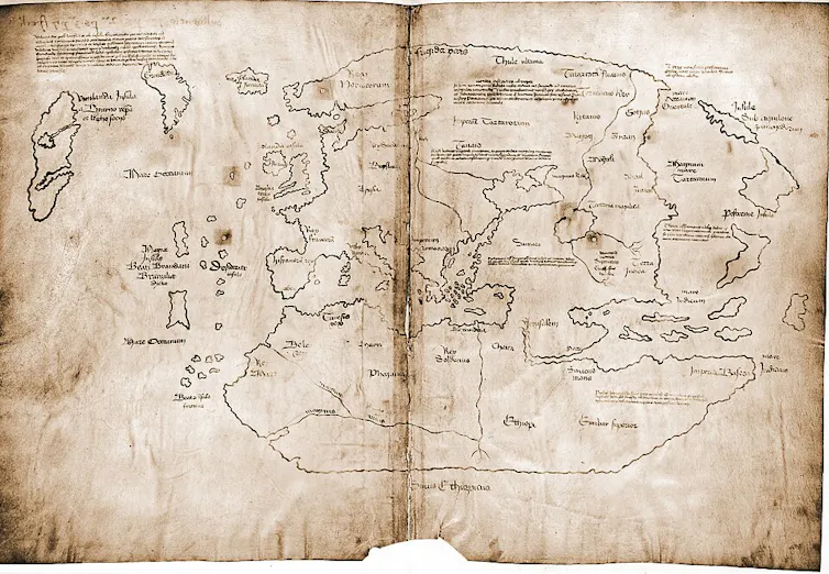 A map of Vinland.