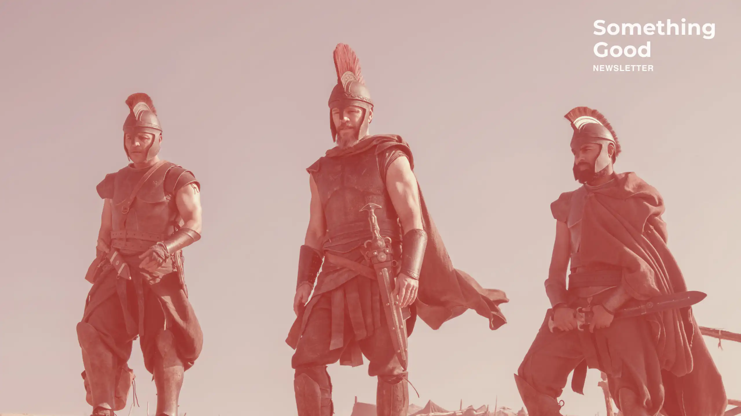 Odysseus and his men in the new Christopher Nolan film.