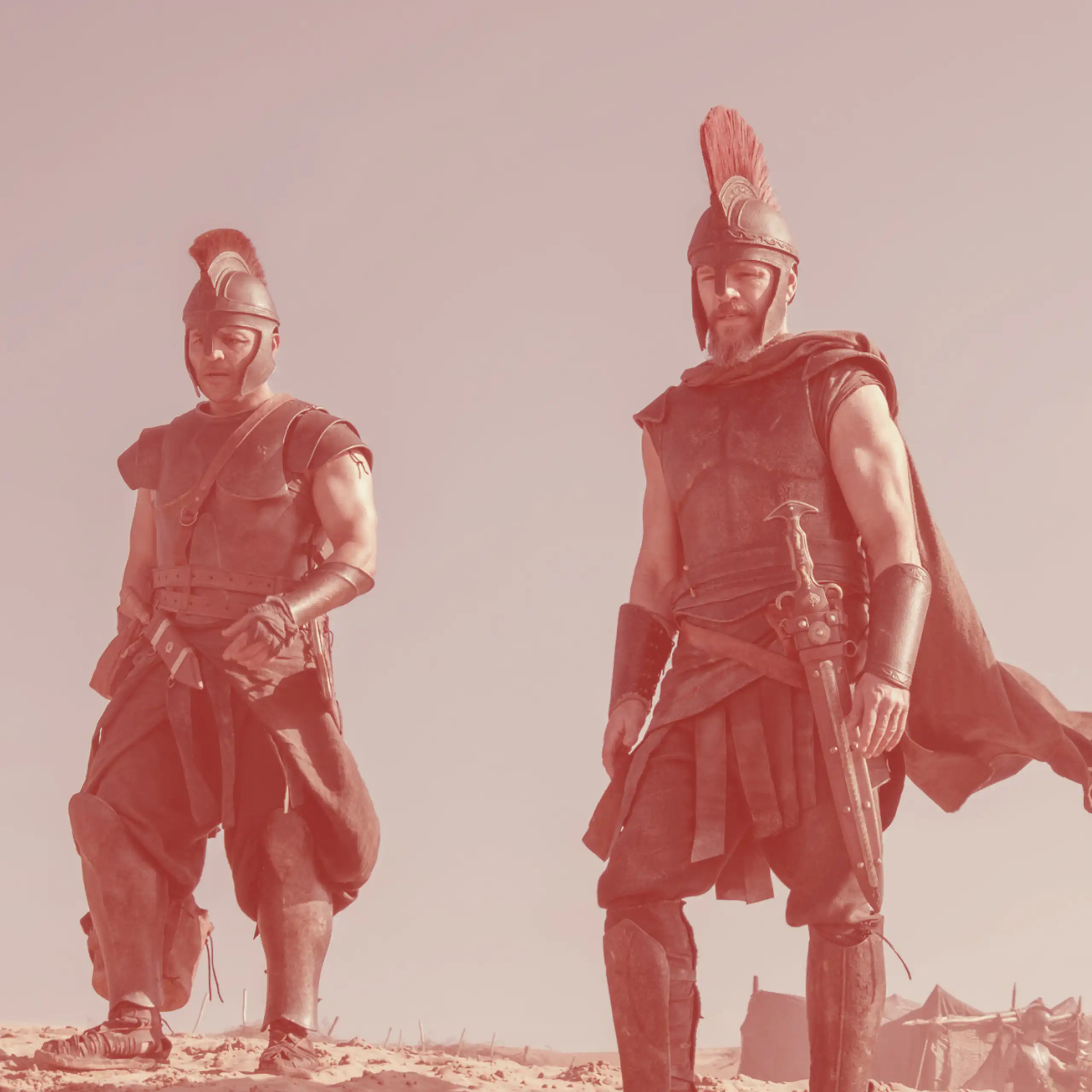 Odysseus and his men in the new Christopher Nolan film.