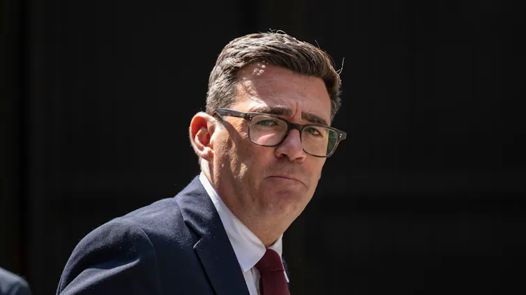 andy burnham in a shirt and tie