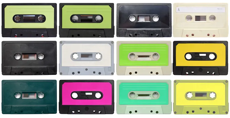 Des cassettes audio