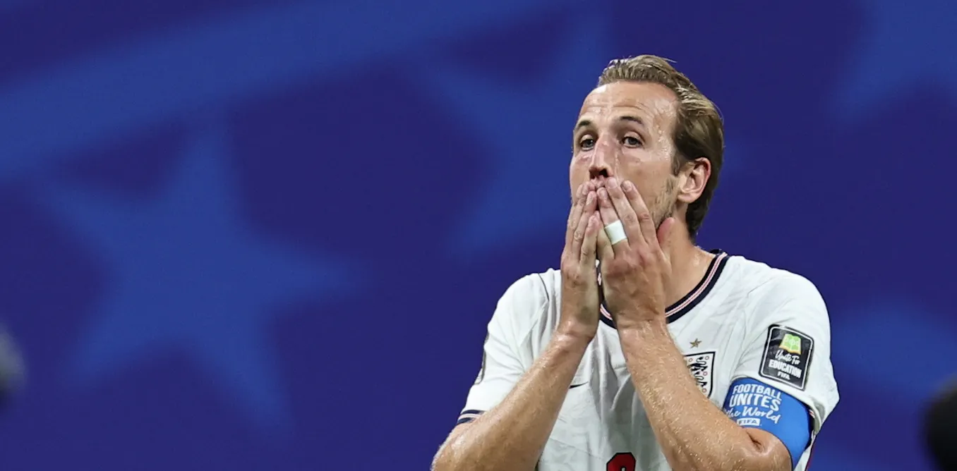 When England crashes out of a football tournament, the stock market takes a dive