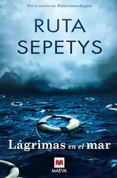 Lectura de verano: cuatro sugerencias para adolescentes que aún no han encontrado su libro 2 Portada del libro Lágrimas en el mar de Ruth Sepetis.