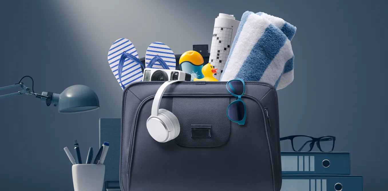 Why it’s so hard to switch off on holiday – and what workers and employers can do Why it’s so hard to switch off on holiday – and what workers and employers can do