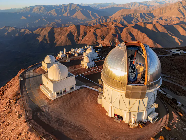 Victor M Blanco telescope in Chile.