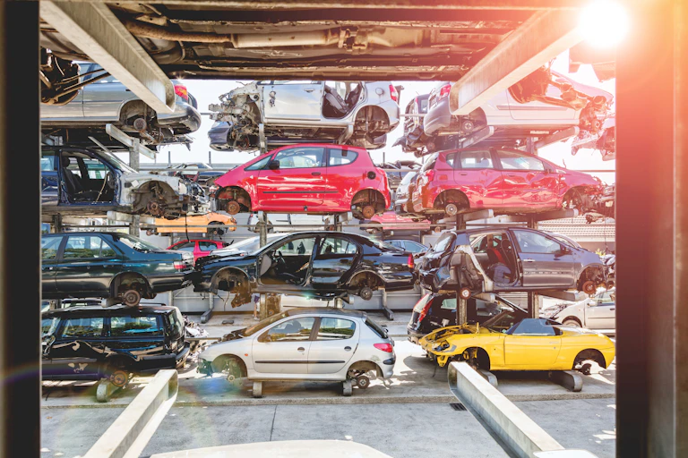 Recyclage de voiture