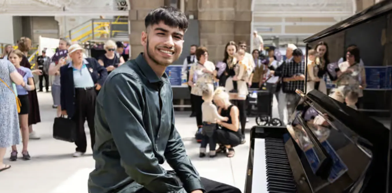 The Piano: how the viral appeal of pianists in public spaces is not so different from 19th-century music salons The Piano: how the viral appeal of pianists in public spaces is not so different from 19th-century music salons
