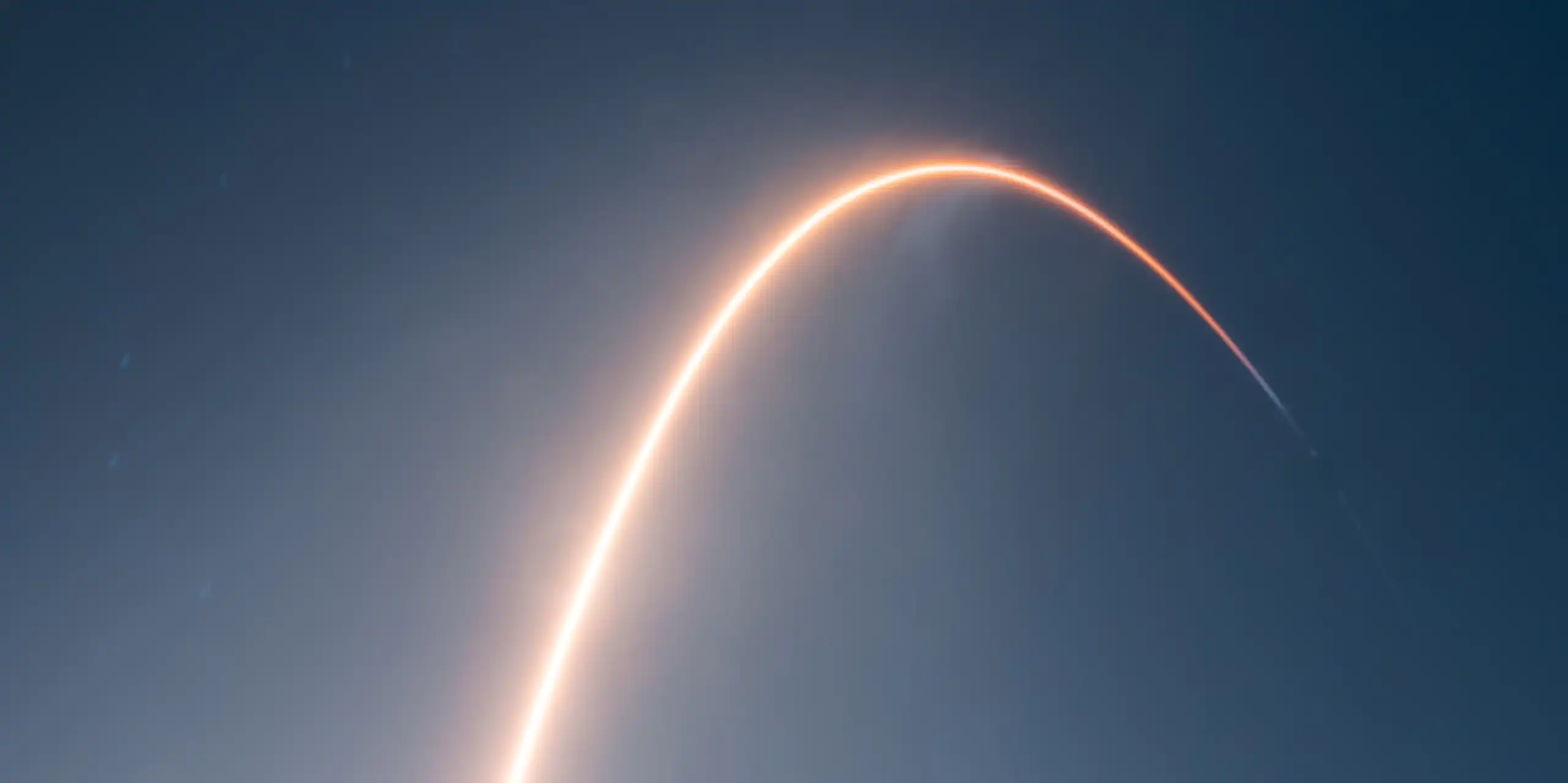 A rocket launch