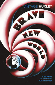 Book cover for Brave New World by Aldous Huxley