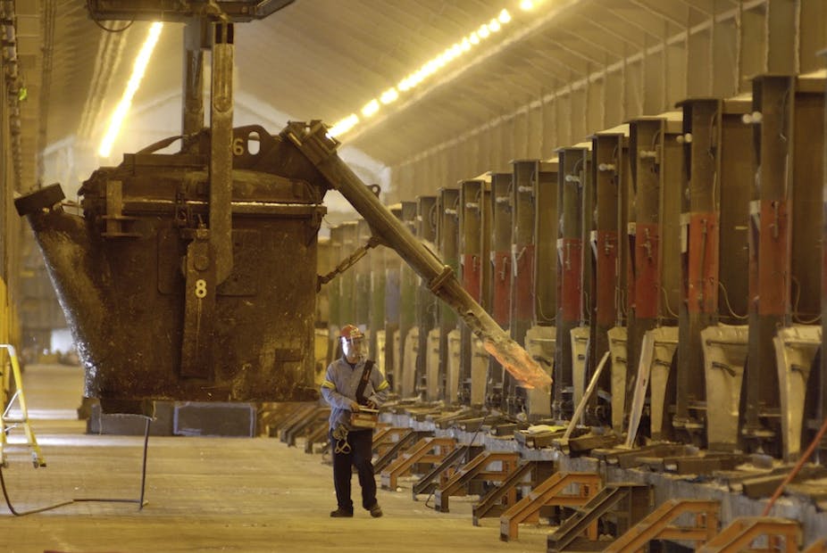 The Solutions To Alcoa's Problems May Lie In Its Backyard With Alcoa reviewing its Geelong smelter, just what is the future for the aluminium industry? AAP - The Solutions To Alcoa's Problems May Lie In Its Backyard