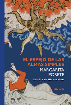 Portada de la edición en español de _El espejo de las almas simples_, de Margarita Porete.