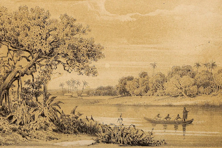 Foto de la laguna de Carataska, en Mosquitia. Imagen de Dr. Hesse Fellechner.