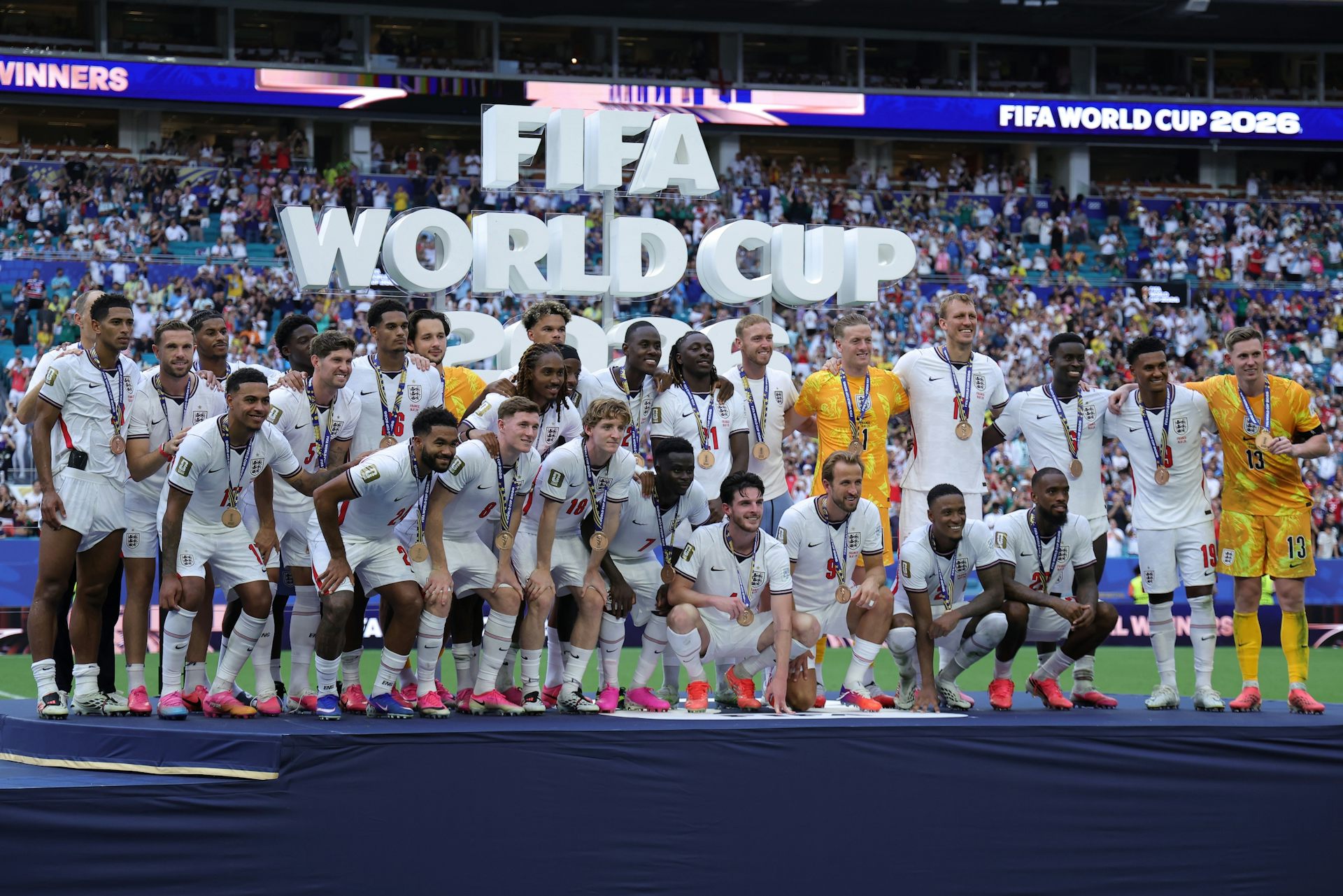 England squad at 2026 World Cup