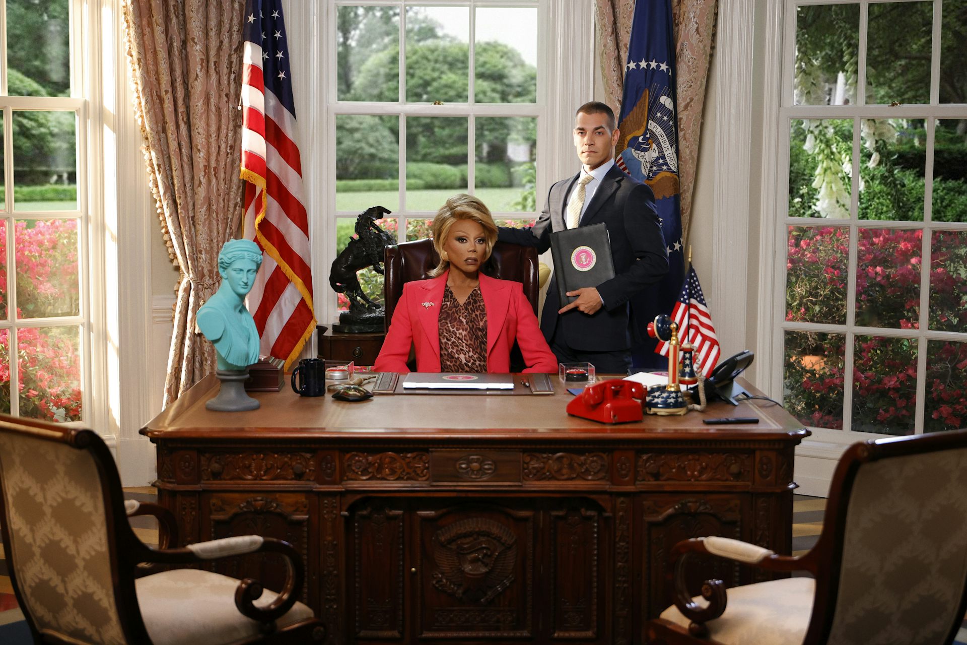 RuPaul in the Oval Office