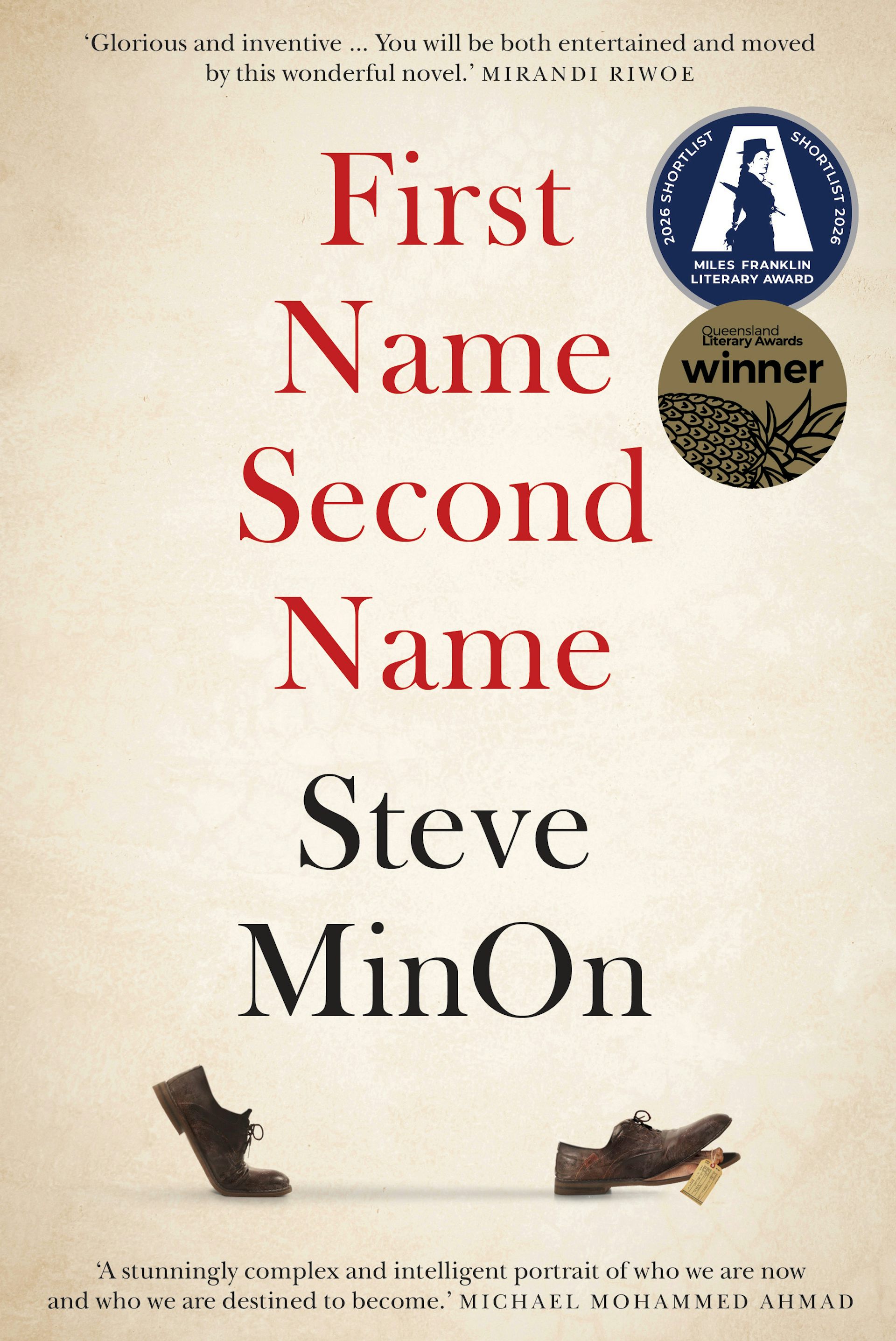 Book cover: First Name Second Name