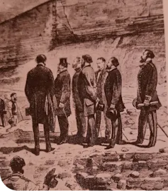 Visite de Napoléon III aux fouilles d’Alésia et du Mont Auxois, Le Gall