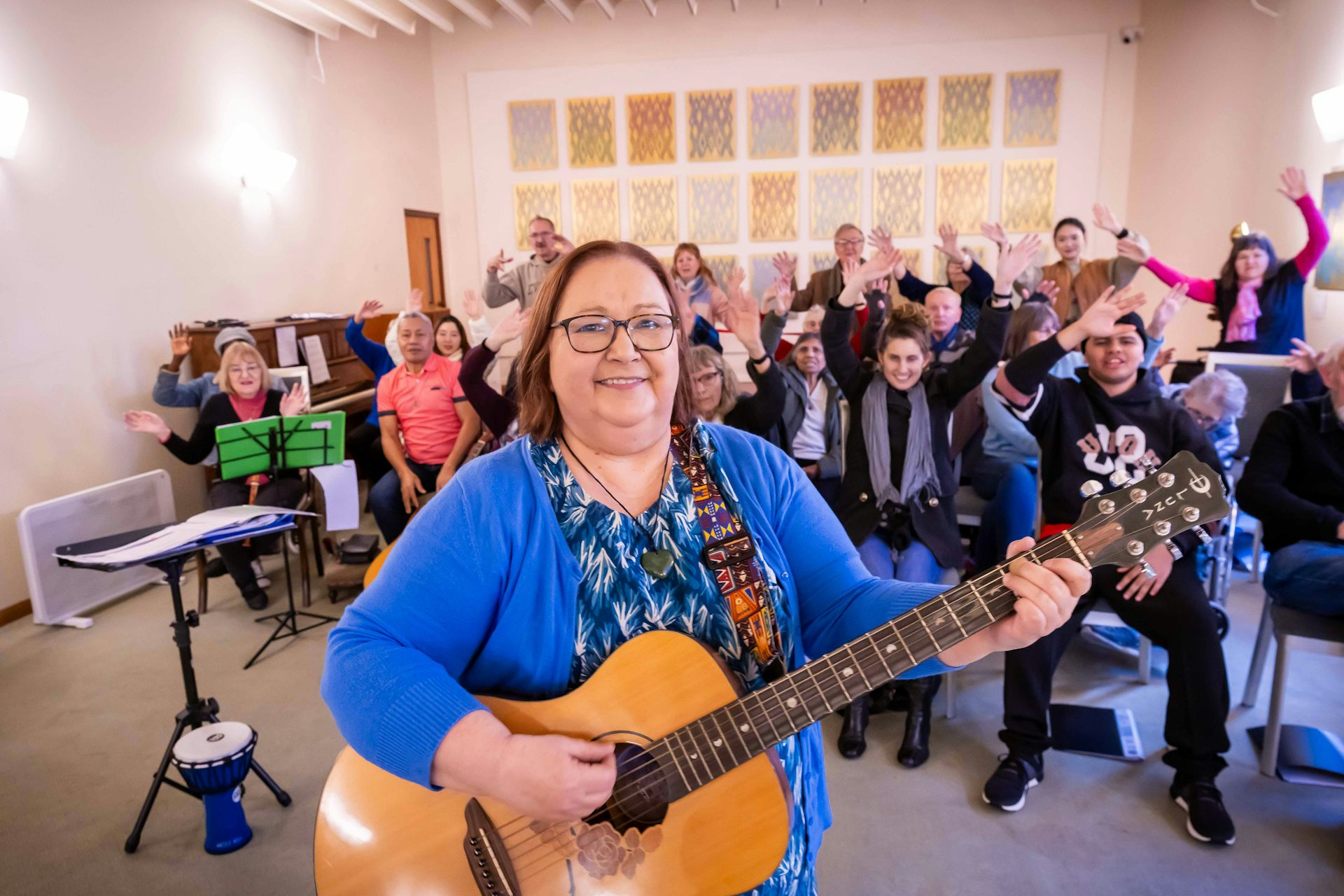 How singing in a choir hits the right note for people living with brain conditions