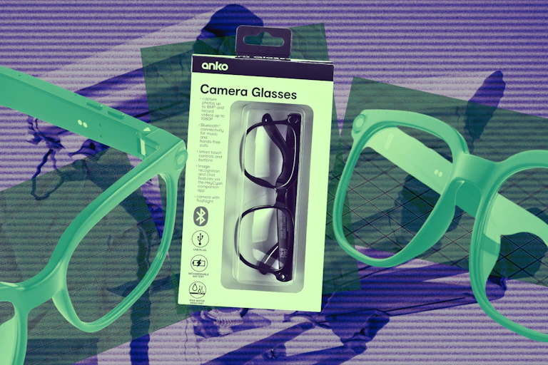 Kmart Anko Camera Glasses in a box