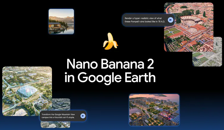 Google Earth's now-withdrawn AI tool, Nano Banana 2