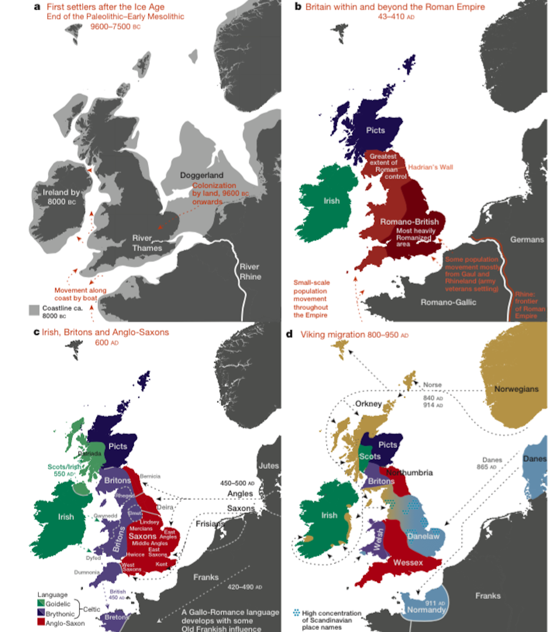 Who Do You Think You Are? Most Detailed Genetic Map Of The British ...