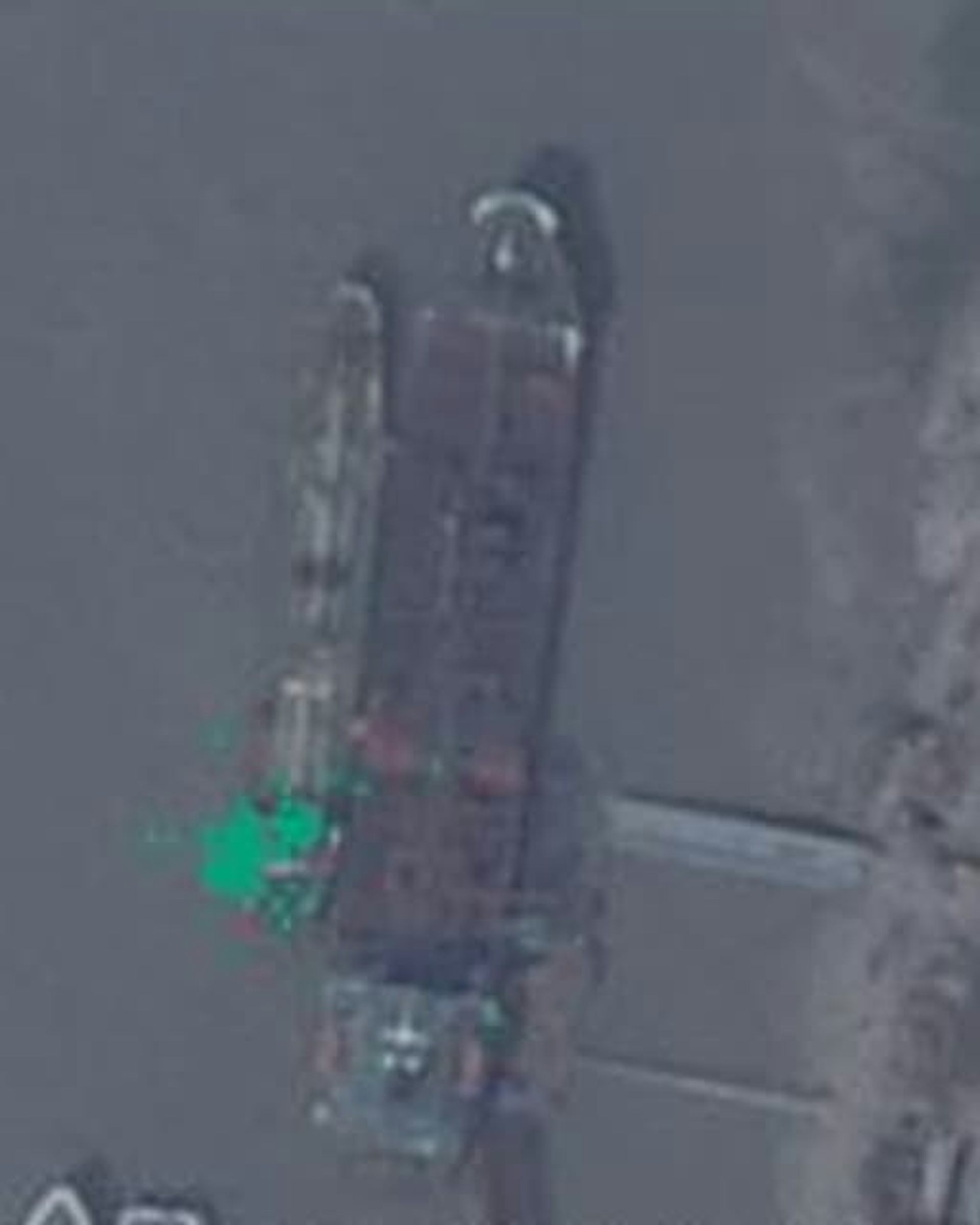 Before image of a red deck