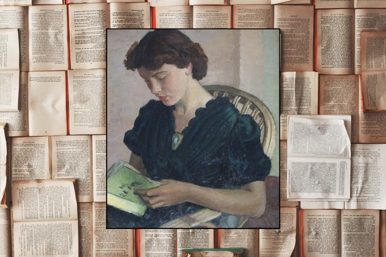 Woman reading