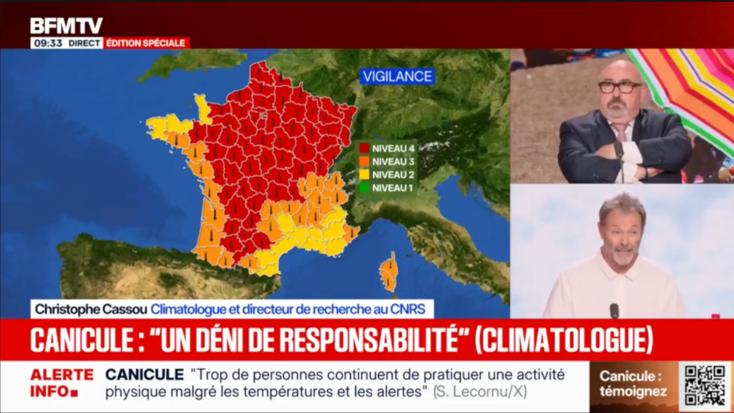 capture d’écran, BFMTV