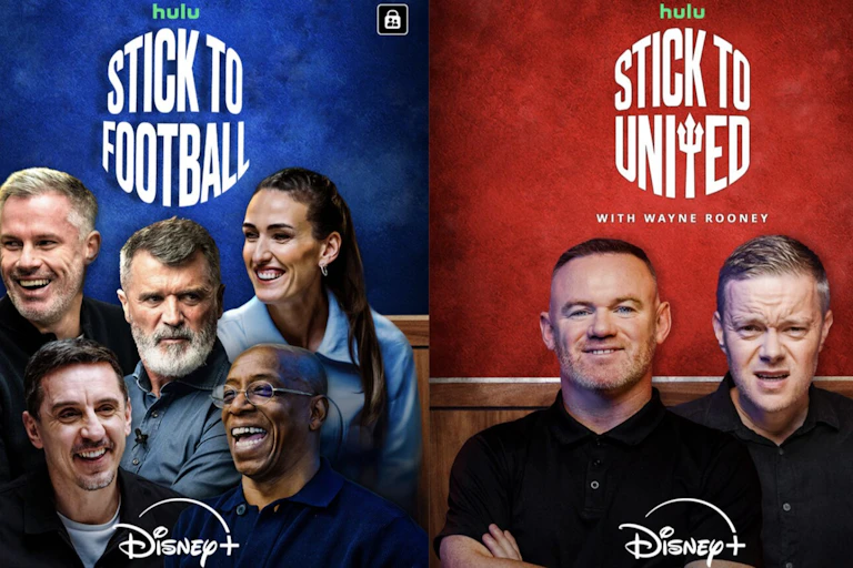 Stick to Football and Stick to United posters